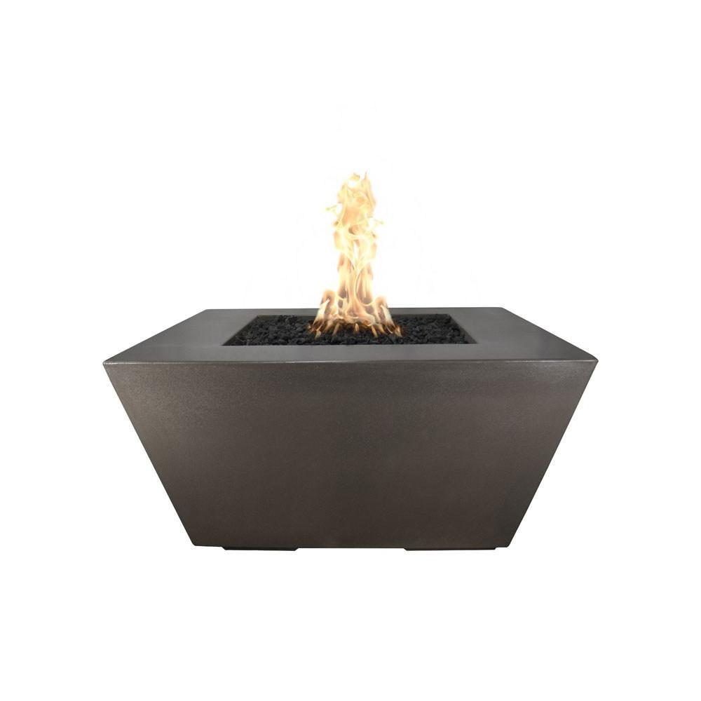 Top Fires Redan 50-Inch GFRC Gas Fire Pit - Match Lit (OPT-RDN50)