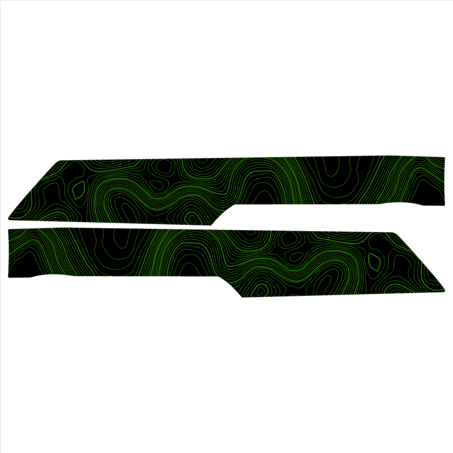 Topo Understeering Panel Overlay (Printed Series) - 2021-2022 Bronco (Type A)