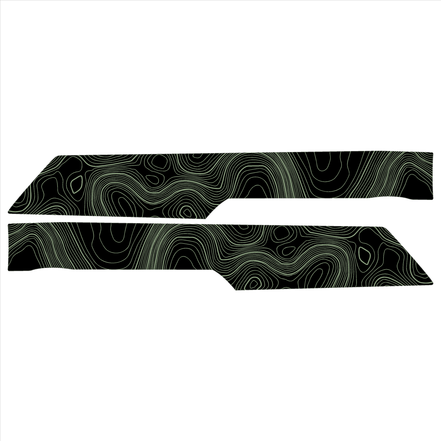 Topo Understeering Panel Overlay (Printed Series) - 2023+ Bronco (Type B)