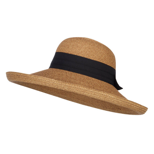 UPF 50+ Braid Turned Up Brim Hat