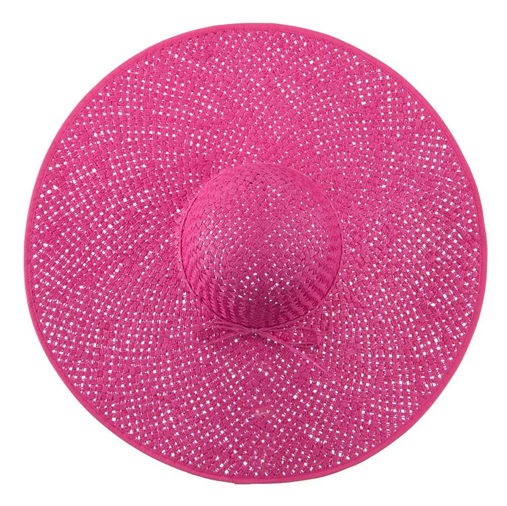 Twisted Paper Toyo Plastic Wired Brim Hat