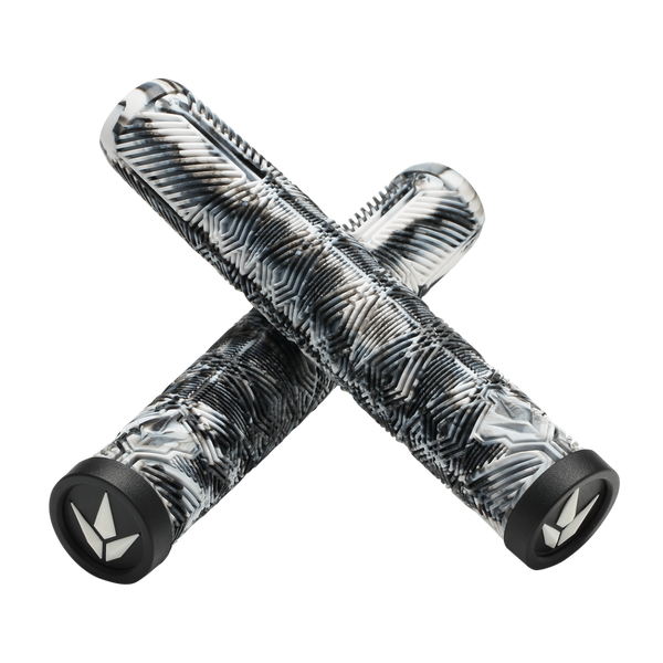 Envy Handgrips V3 (TPR) - Black/White (Pair)