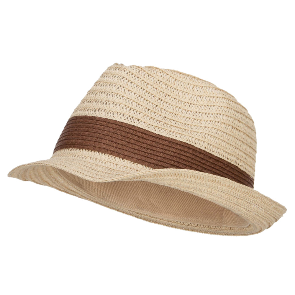 Women's Toyo Braid Fedora Hat