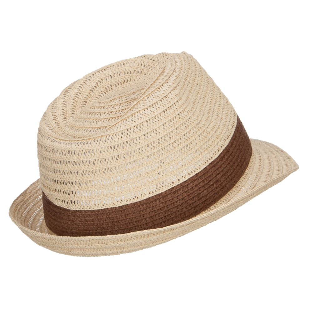 Women's Toyo Braid Fedora Hat