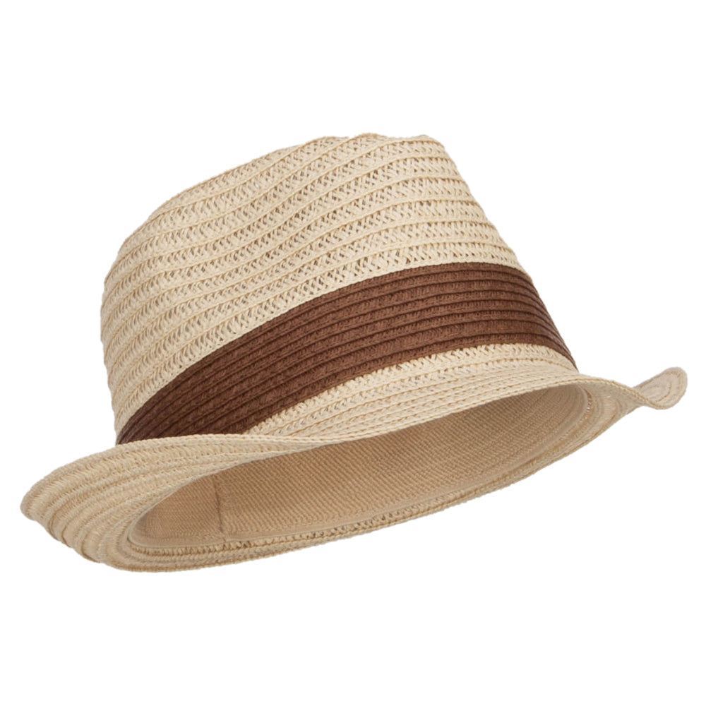 Women's Toyo Braid Fedora Hat