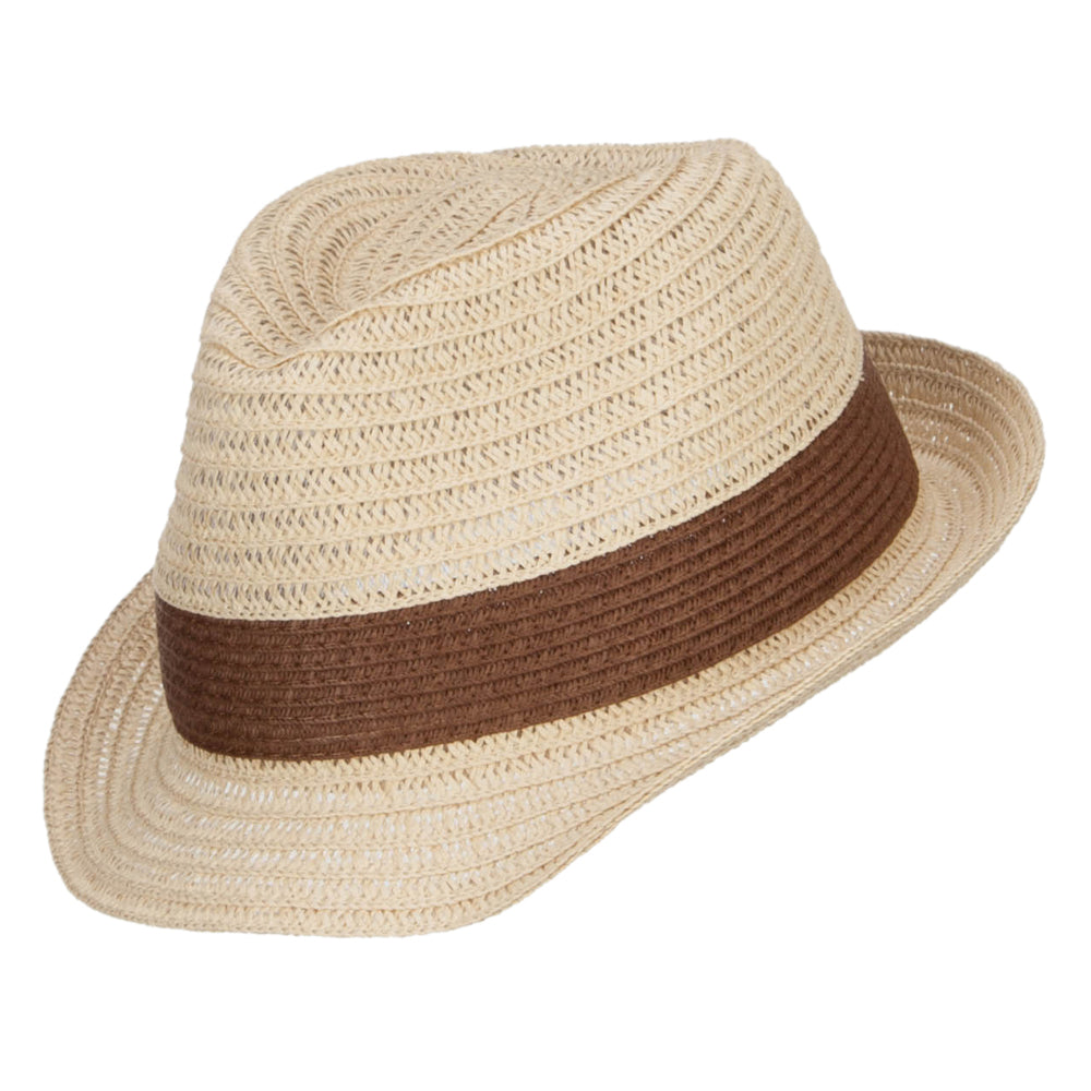 Women's Toyo Braid Fedora Hat