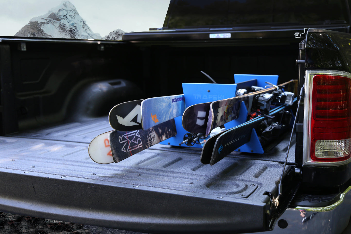 TRAPSKI QUAD All Mountain/Race/XC Ski and Standard Stance Snowboard Rack