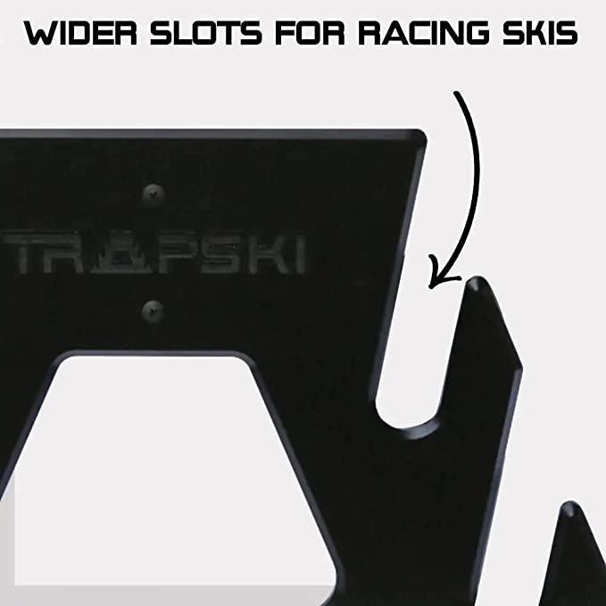 TRAPSKI QUAD All Mountain/Race/XC Ski and Standard Stance Snowboard Rack