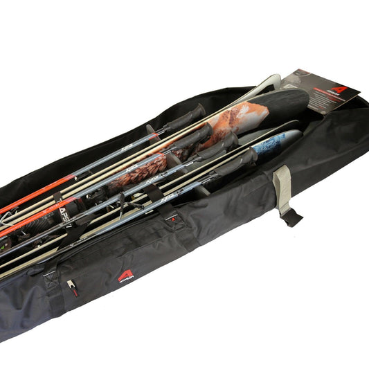 TRAPSKI Traveler Rack for Dual/Double Ski Travel Bags | Rack Insert is for Skis Only | High Quality Marine Grade HDPE Plastic | Slot Inserts & Strap Included | Made in the USA
