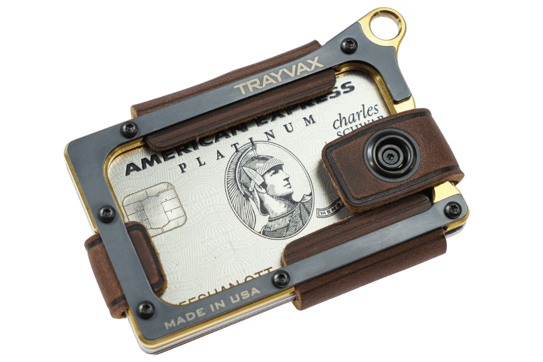 Contour Wallet - Brass Mississippi Mud