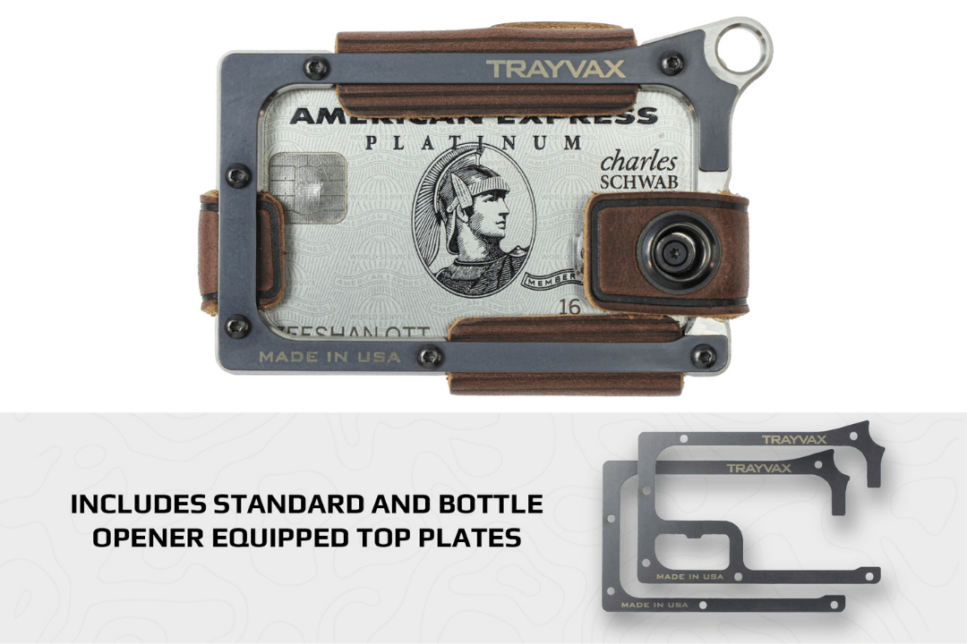 Contour Wallet - Raw Mississippi Mud