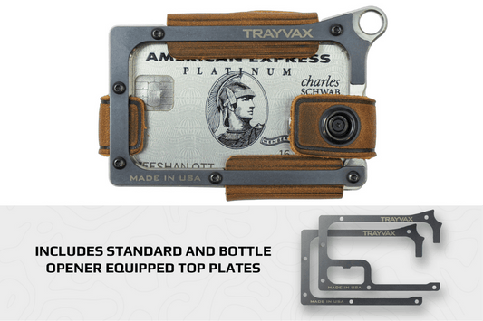 Contour Wallet - Raw Tobacco Brown