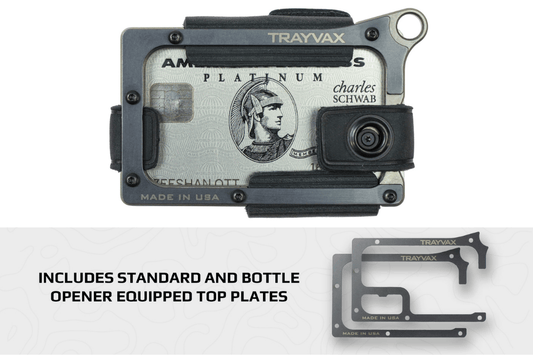 Contour Wallet - Titanium Stealth Black