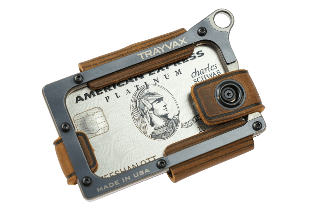 Contour Wallet - Titanium Tobacco Brown