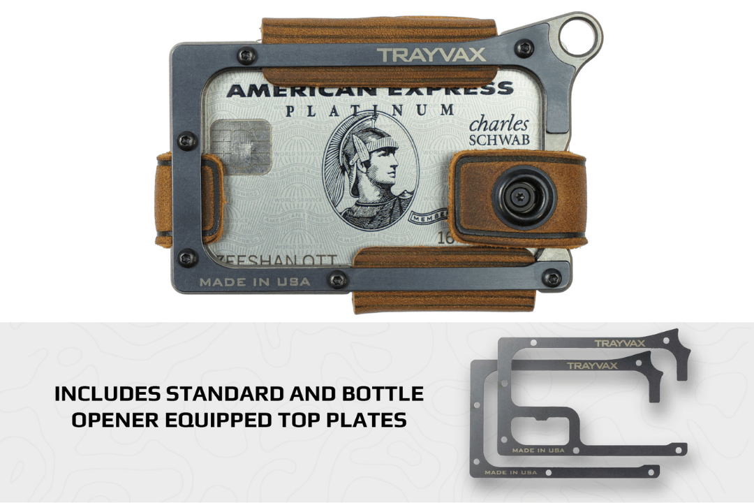 Contour Wallet - Titanium Tobacco Brown