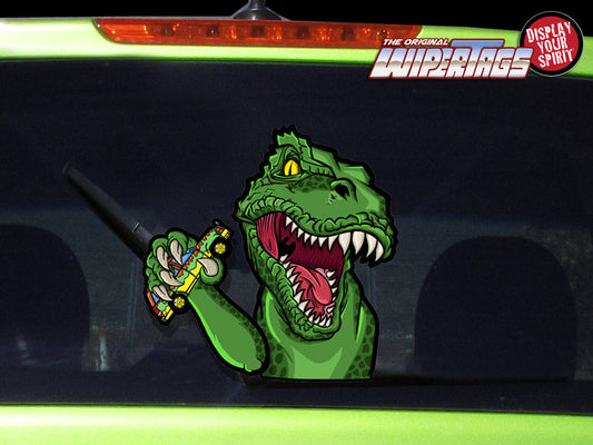 T-REX Waving Dinosaur WiperTags
