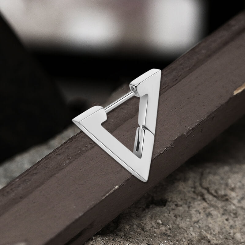 Triangle Stainless Steel Geometric Earrings