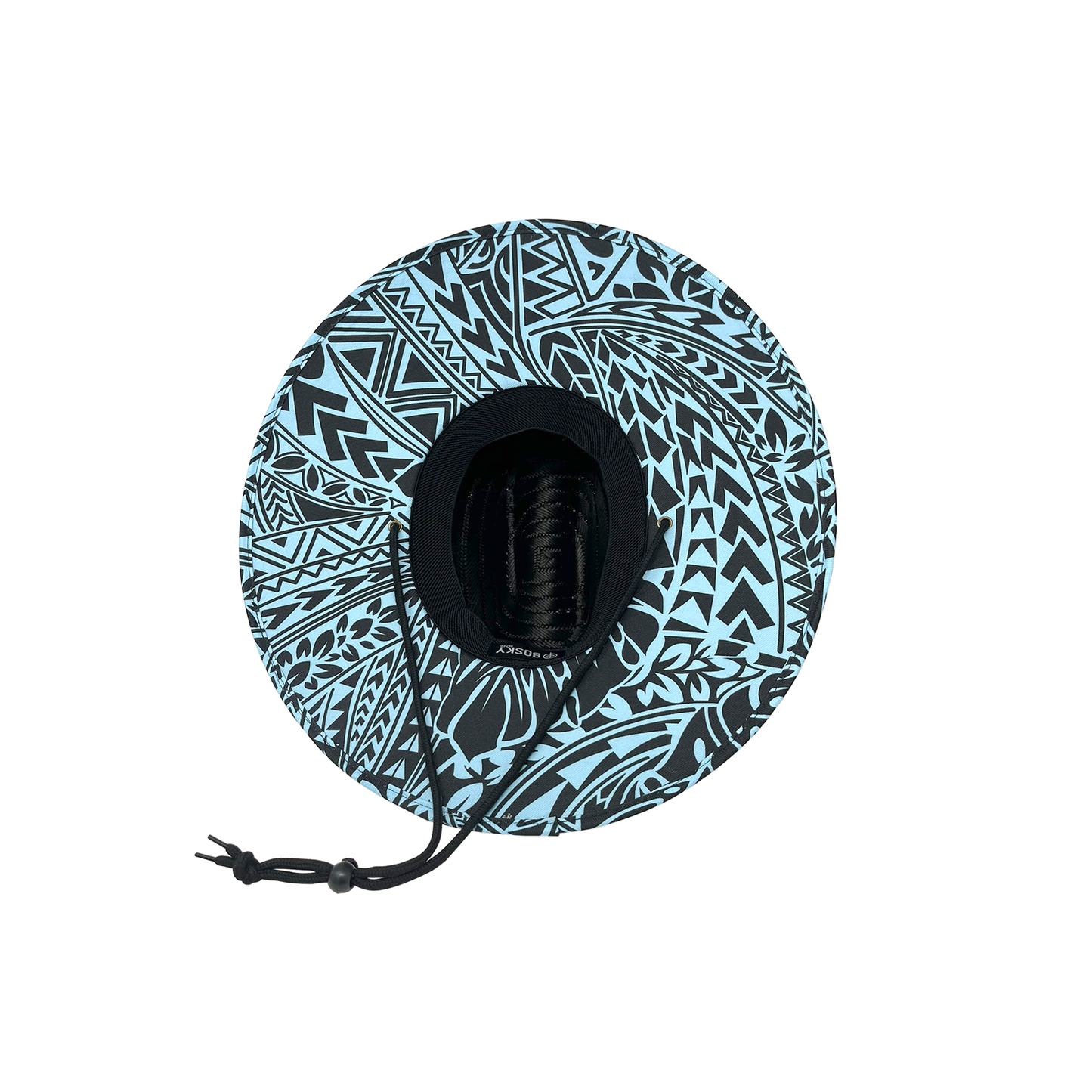 Sun-Seeker Black Straw Hat