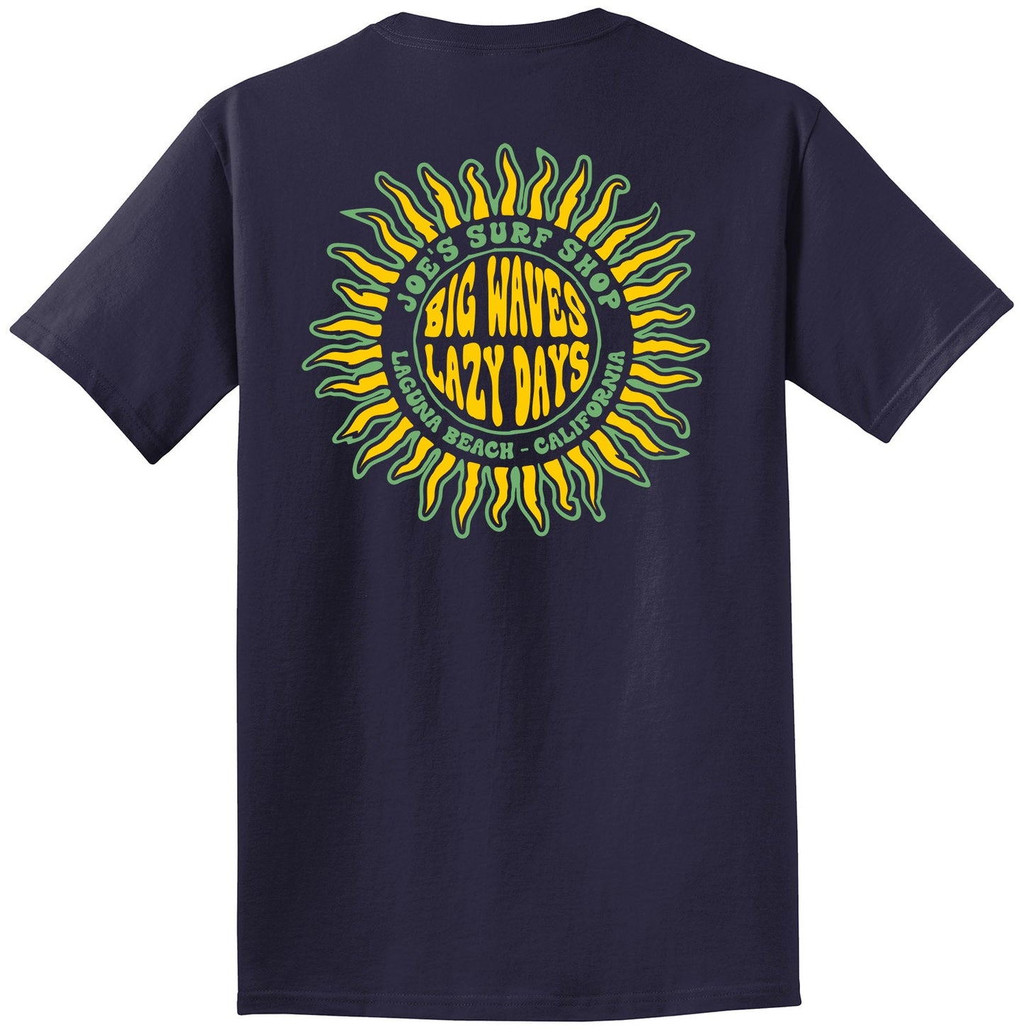 Joe's Surf Shop Lazy Days Garment Dyed Tee