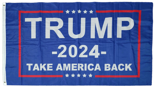 Trump 2024 Take America Back Flag