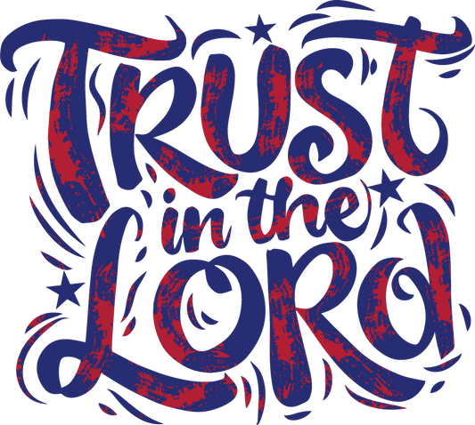 Trust in the Lord Decal - 2311