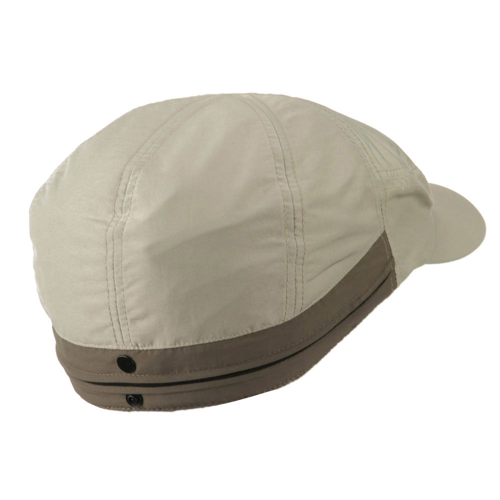 UV 50+ Talson Zippered Back Flap Ivy Cap