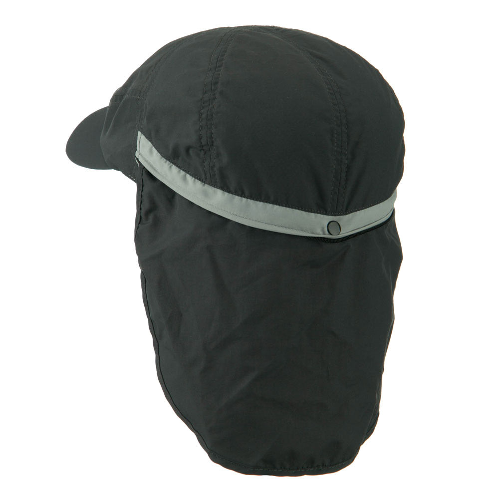 UV 50+ Talson Zippered Back Flap Ivy Cap