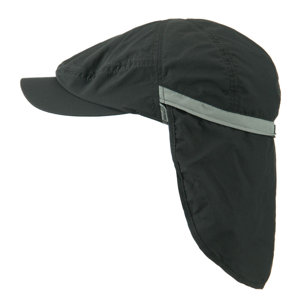 UV 50+ Talson Zippered Back Flap Ivy Cap