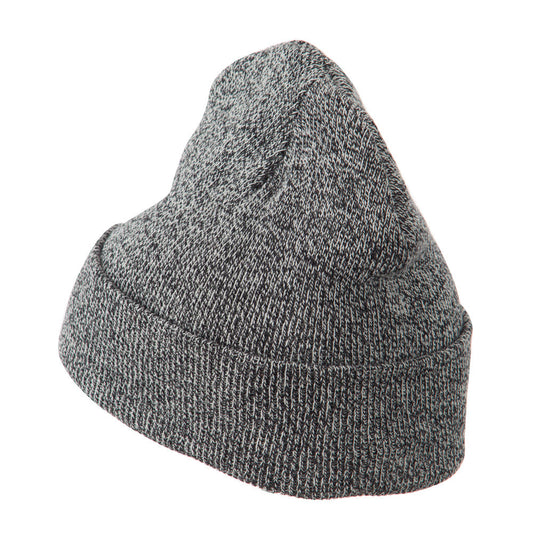 Two Tone Blend Cuff Beanie