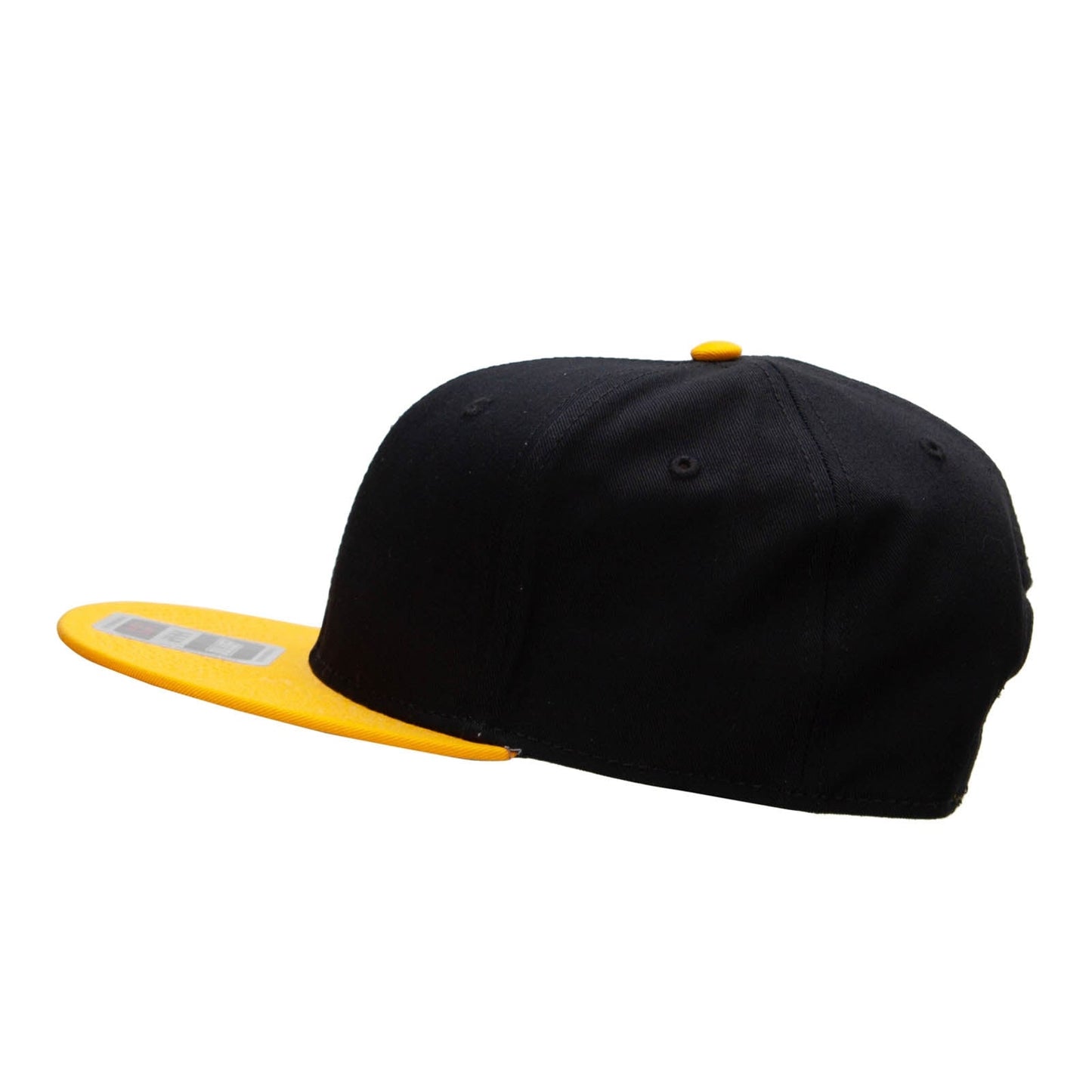 Two Tone Superior Cotton Twill Flat Bill Snapback Cap