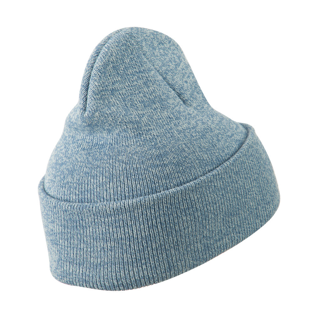 Two Tone Blend Cuff Beanie