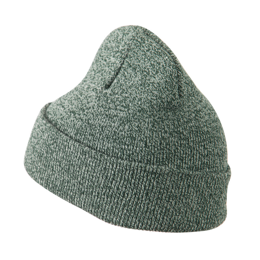 Two Tone Blend Cuff Beanie