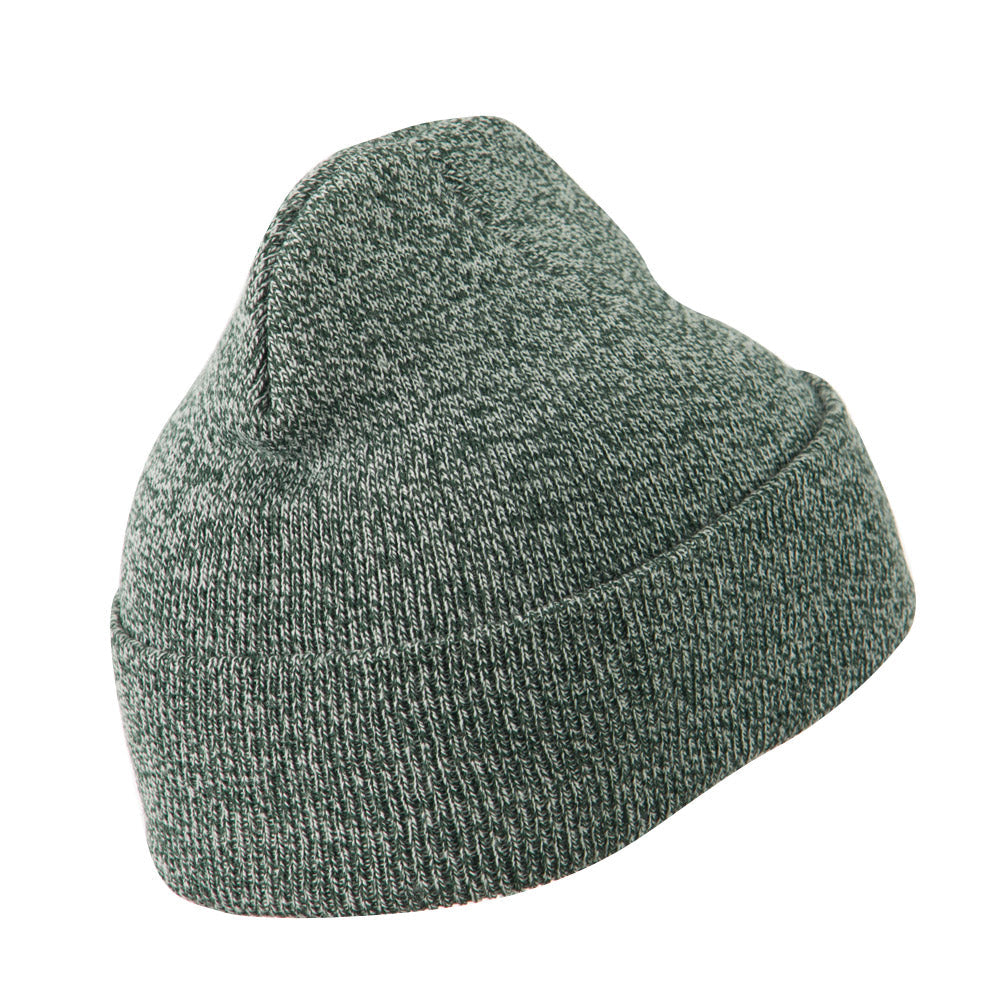 Two Tone Blend Cuff Beanie