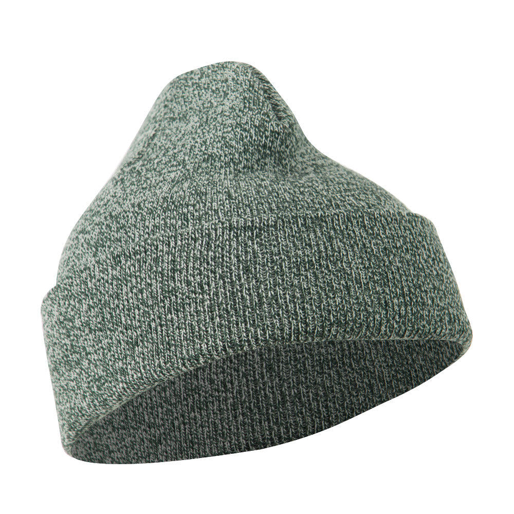 Two Tone Blend Cuff Beanie