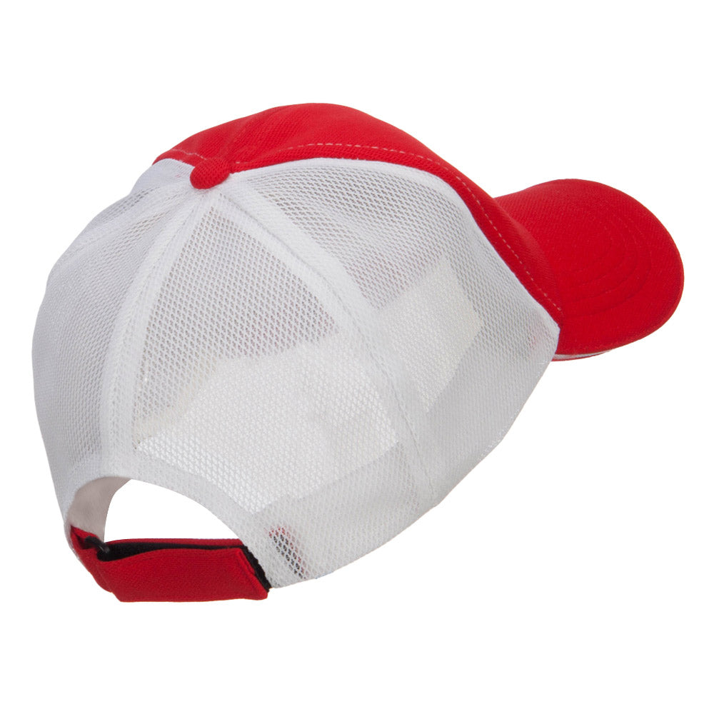 Athletic Two Tone Mesh Cap