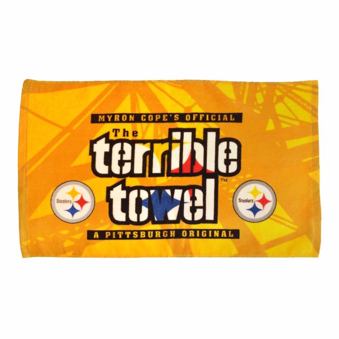 Pittsburgh Steelers Steel Beam Terrible Towel® - Official NFL Certified