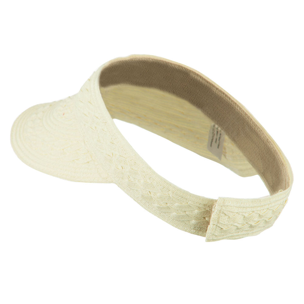 Toyo UPF 50+ Braided Designed Visor