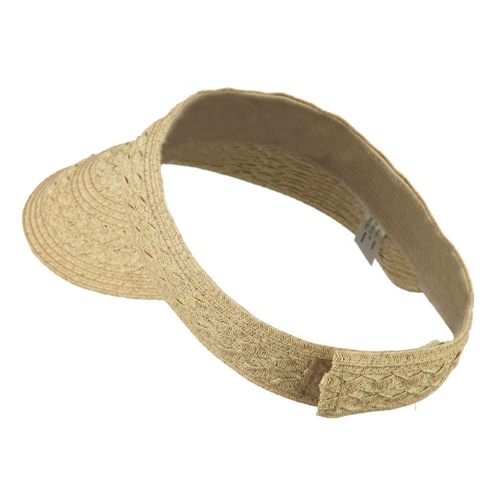Toyo UPF 50+ Braided Designed Visor