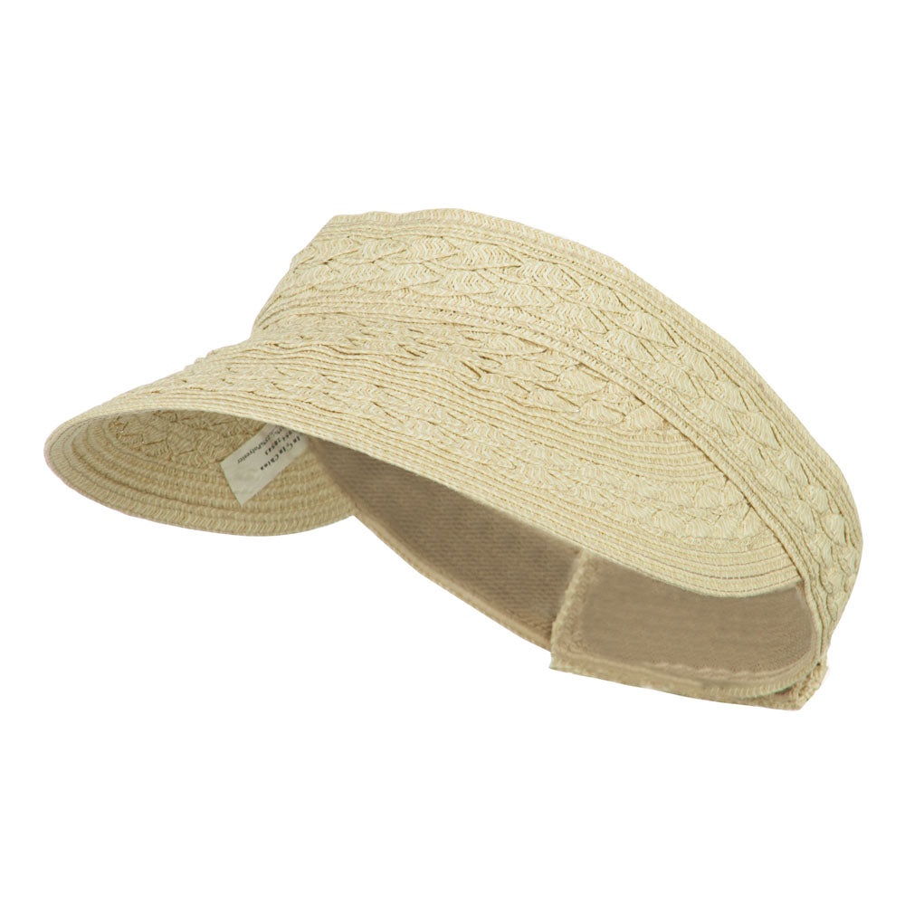 Toyo UPF 50+ Braided Designed Visor