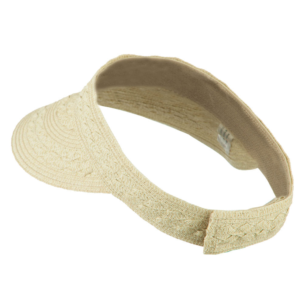Toyo UPF 50+ Braided Designed Visor