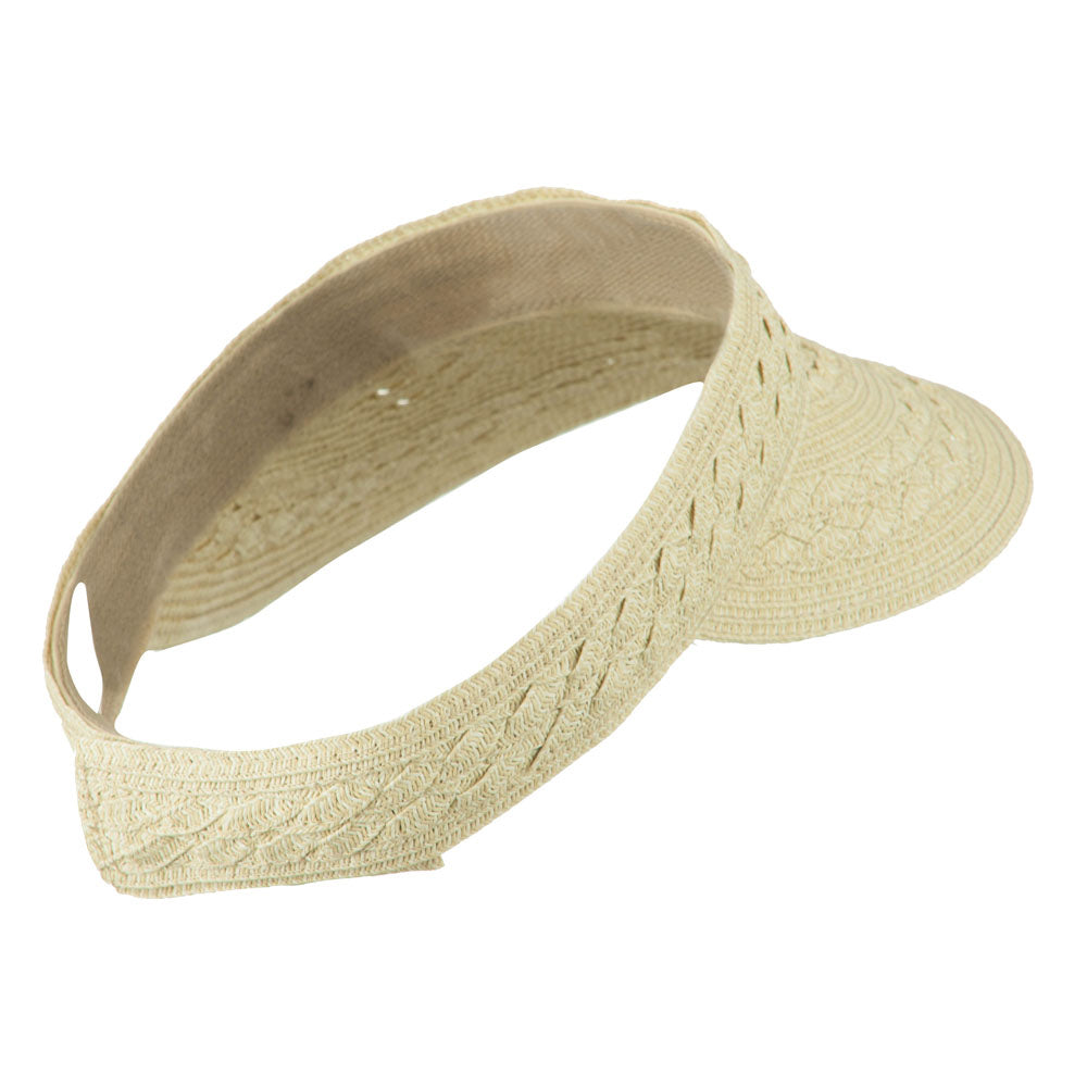 Toyo UPF 50+ Braided Designed Visor