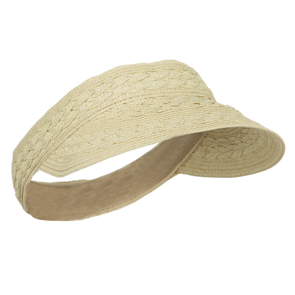 Toyo UPF 50+ Braided Designed Visor