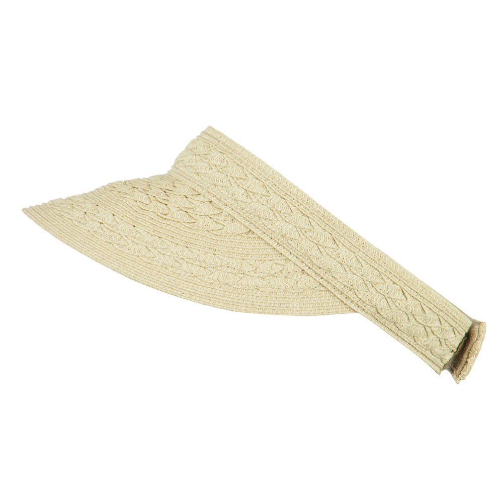 Toyo UPF 50+ Braided Designed Visor