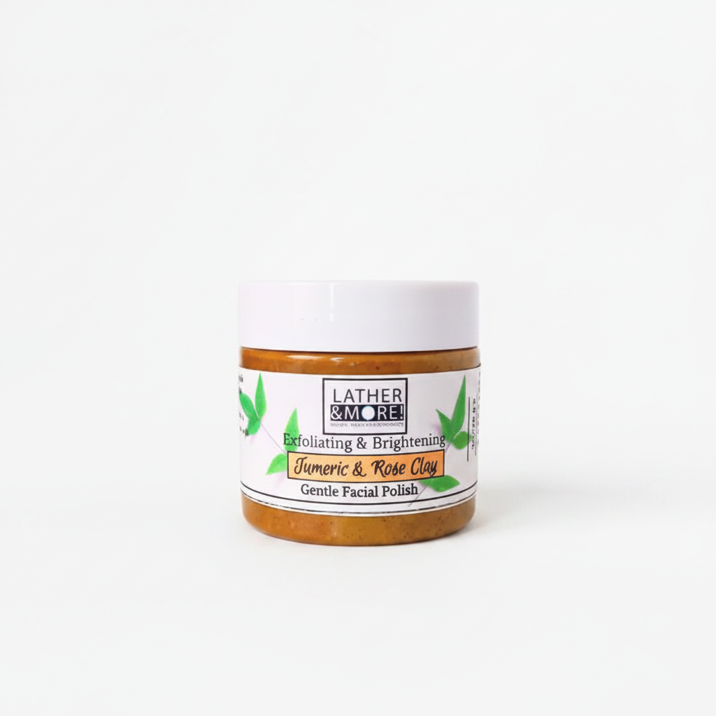 Turmeric and Rose Clay Facial Polish