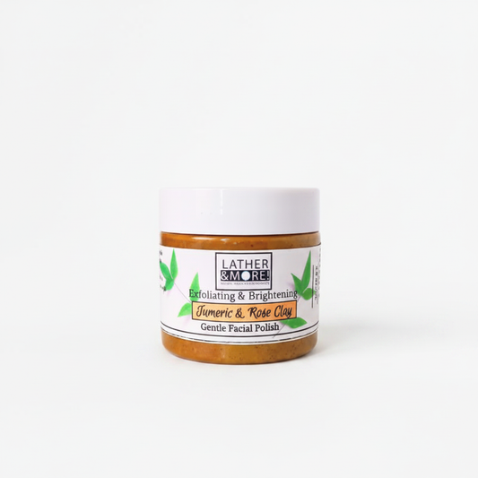 Turmeric and Rose Clay Facial Polish