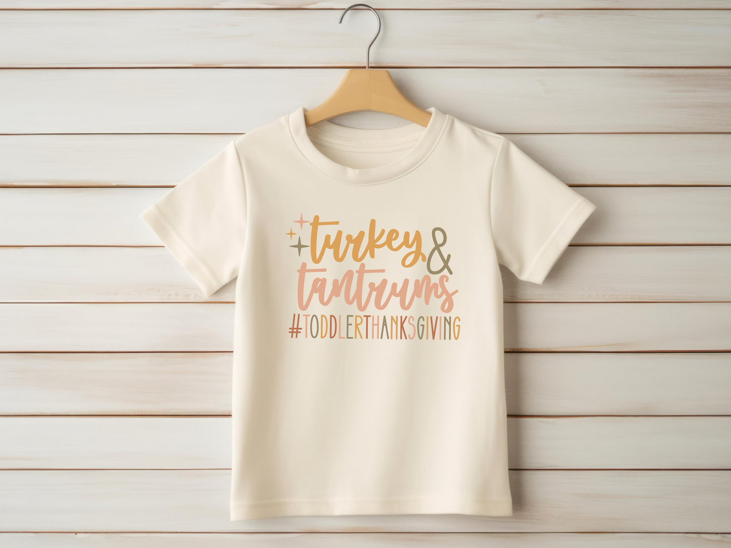 Turkey & Tantrums Toddler T-Shirt