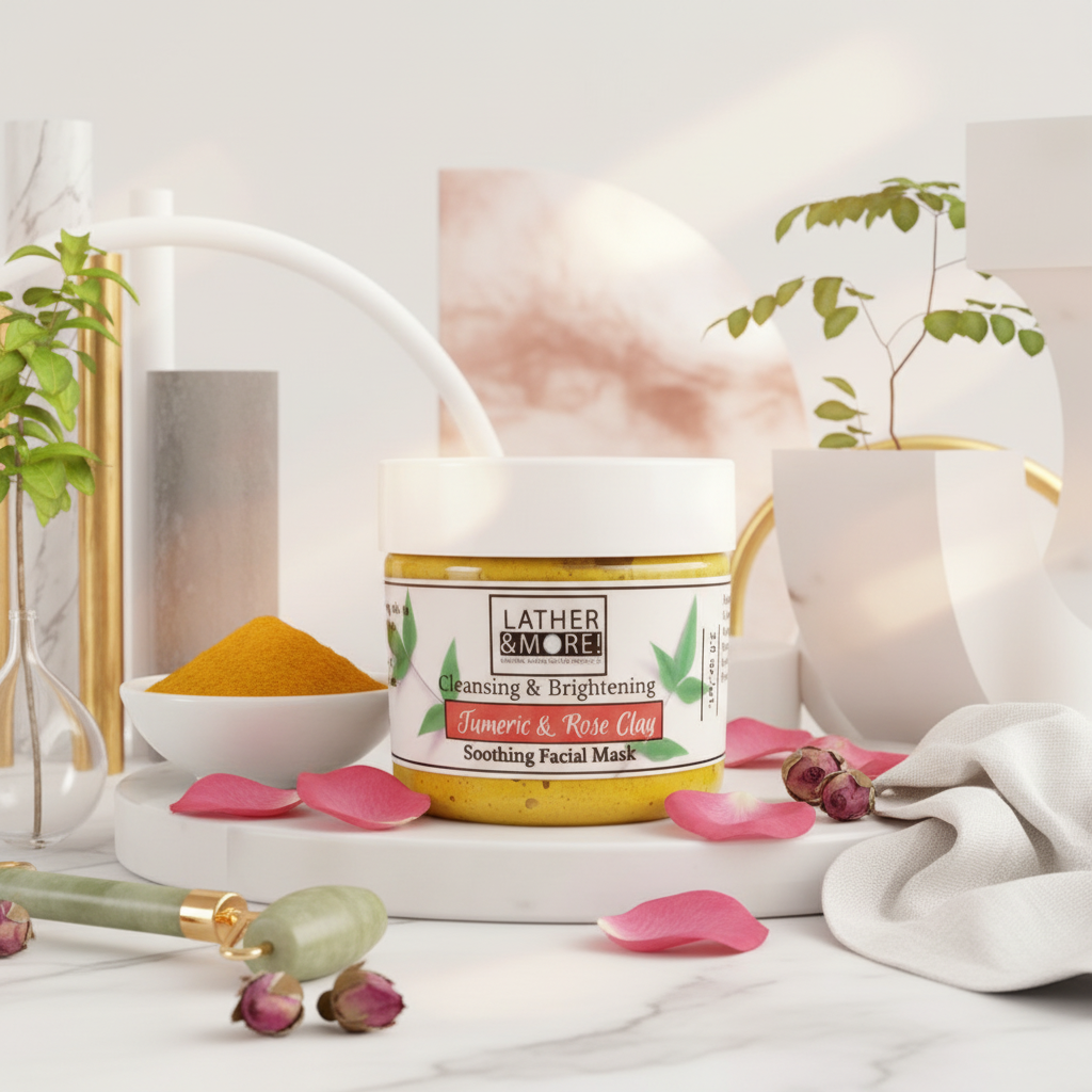 Turmeric and Rose Clay Mask