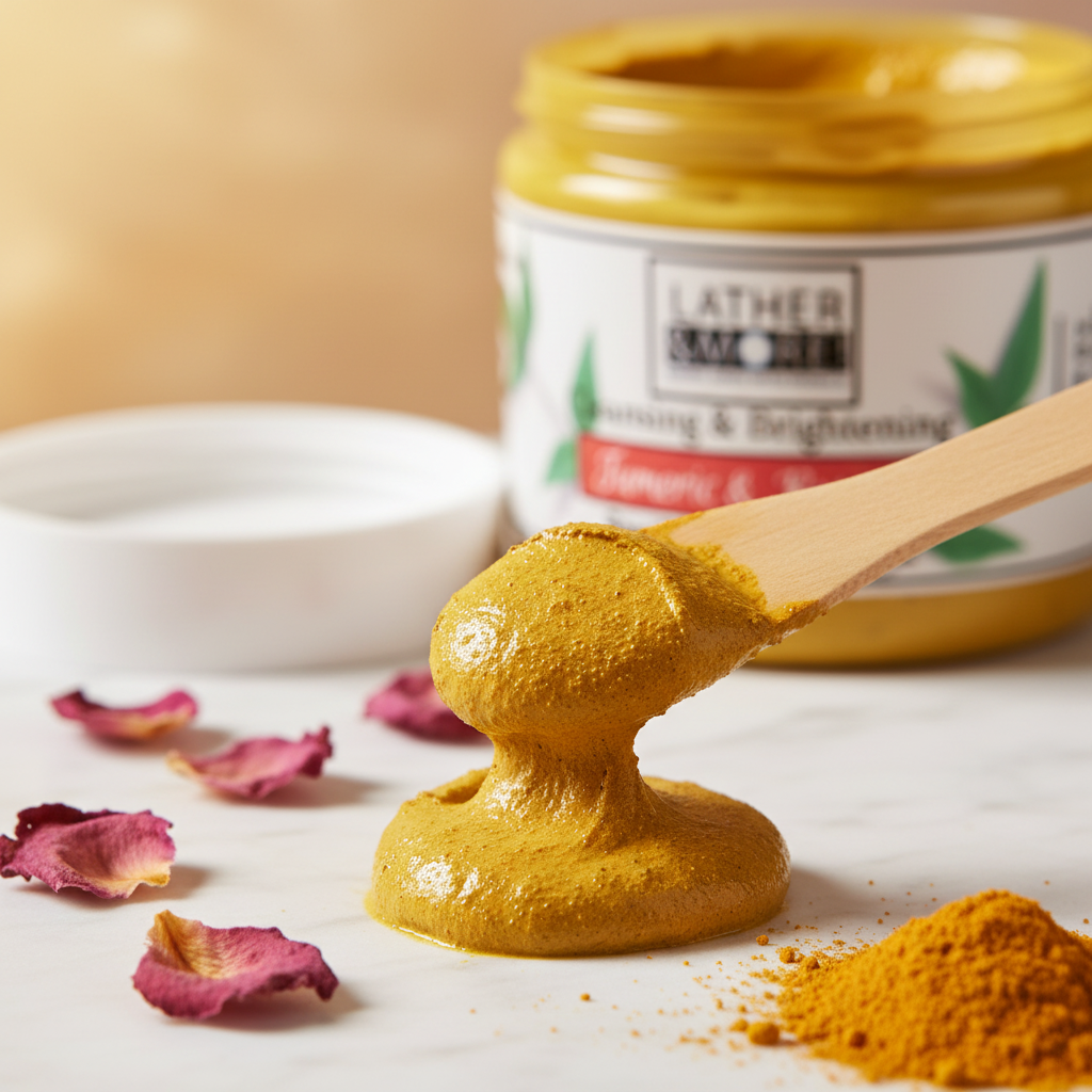 Turmeric and Rose Clay Mask