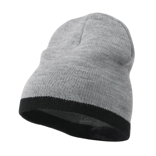 Two Tone Short Beanie