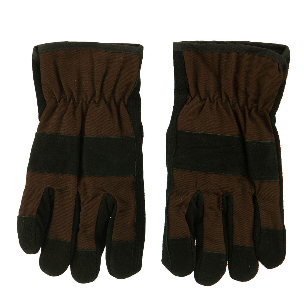 Suede Twill Rugged Work Glove